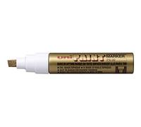 ROTULADOR UNIPAINT PX-30 Metalizado Oro | Punta en cuña de 4-8,5 mm para superficies amplias, resistente al agua y a la luz