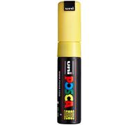 ROTULADOR Uniposca PC-7M Amarillo | Rotulador con tinta pigmentada al agua, alto poder de cobertura, para casi todas las superficies, punta recambiable