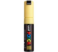 ROTULADOR Uniposca PC-8K Amarillo | Rotuladores con tinta pigmentada al agua, alto poder de cobertura, aptos para casi todas las superficies, punta recambiable