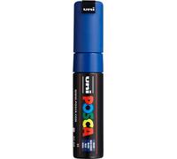 ROTULADOR Uniposca PC-8K Azul Oscuro | Rotuladores con punta en cuña de 8 mm para casi todas las superficies