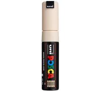 ROTULADOR Uniposca PC-8K Beige | Rotuladores con punta en cuña de 8 mm para casi todas las superficies