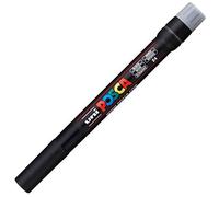 ROTULADOR Uniposca Pincel PCF-350 Negro | Rotulador con tinta pigmentada al agua, punta de pincel flexible de 1 a 10 mm, apto para casi todas las superficies