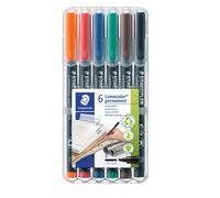 Rotulador universal Staedtler Lumocolor, punta de fieltro de cincel ancho, permanente M