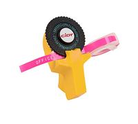 rotuladora de relieve,ERYUE Mini máquina de etiquetado manual portátil DIY 3D Grabadora de etiquetas en relieve Impresora Máquina de escribir con plástico PVC 9mm Cinta de etiquetas Máquina de letras