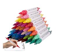 Rotuladores Acrílicos,Marcadores Acrílicos De Pintura | Para Madera Lienzo Piedra Vidrio Cerámica Metal Tela Papel Multisuperficies Arte Y Manualidades