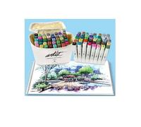 Rotuladores ALEX BOG Professional Brush Markers, Estuche x40 Colores