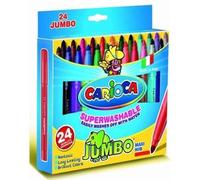Rotuladores CARIOCA Jumbo Envase 24 COLORES