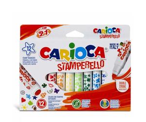 Rotuladores Carioca STARTELECTRIC STAMPERELLO - Pack 12 UDS Multicolor