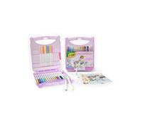 CRAYOLA Pastel - Juego de rotuladores lavables SuperTips, 65 unidades, colores surtidos pastel, actividad creativa y regalo para niños a partir de 4 años