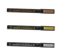 Rotuladores de pintura para reparación de arañazos, rotulador para modelismo y reparaciones diarias de artículos y coloración metálica, marcador de reparación de arañazos