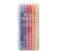 Rotuladores de punta fina de fieltro de 12 piezas de American Crafts, para manualidades, dibujo, bocetos, colorear, lbumes de recortes y diario