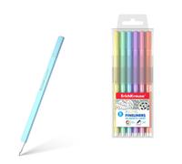 Rotuladores delineadores punta fina 6 colores pastel