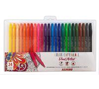 ROTULADOR ALPINO DUAL ARTIST COLOR EXPERIENCE ESTUCHE DE 24UNIDADES COLORES SURTIDOS