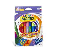 Rotuladores Mágicos Color Change - 10 Uds | Efecto Cambia Color, 1 Marcador Revelador, Tinta Lavable, Punta Bloqueada, Juego Creativo, Seguro y Divertido