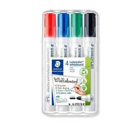 Rotuladores Marcadores Staedtler Lumocolor Set 4 Unidades Pizarra Blanca