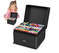 Rotuladores para colorear - Consejos a base de alcohol | Juego de marcadores artísticos para artistas, adultos, niños, herramientas de dibujo de tinta mixtas para proyectos de álbumes de recortes