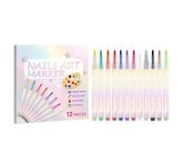 Rotuladores Para Diseño De Uñas Marcadores De Para Manicura De 12 Colores