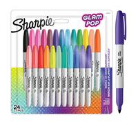 Rotuladores permanentes Sharpie Glam Pop Punta fina para detalles en negrita