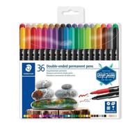 Rotuladores Permanentes Staedtler Design Journey Doble Punta 36 Unidades