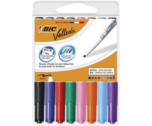 Rotuladores Pizarra BIC VELLEDA Classic 1741, Pack x8 Colores
