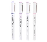 Rotuladores resaltadores: versátiles, brillantes, seguros, inodoros, brillantes, herramientas de estudio, accesorios de escritura coloridos, juego de papelería brillante para notas, dibujos, diarios