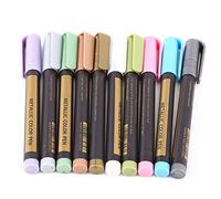 Rotuladores Rotulador Rotulador Rotulador con Punta de Fieltro 10 Piezas/Rotuladores de Colores Tinta Colorida Álbum de Recortes Bolígrafo para Bocetos de Felicitación