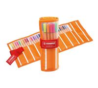 Rotuladores STABILO Fineliner punta 88 - Set de 30 - Colores surtidos, incluidos 5 colores ne n
