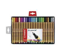 Rotuladores STABILO Point 88 Multicolor Pack 25 Unidades