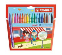 STABILO power rotulador Medio Multicolor 18 pieza(s)