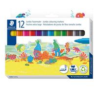 Rotuladores STAEDTLER Noris Club Jumbo 340, Caja x12 Colores