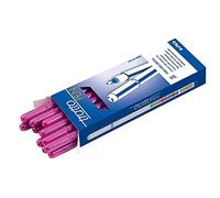 Rotuladores Tratto Pen 12 uds. fucsia