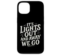 Rotulando It's Lights Out and Away We Go Motorsport Racing Carcasa para iPhone 13