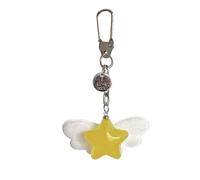 Rotund Star Cable de teléfono Sustancia de gelatina flexible Clip para bolsa decorativa Artesanía de colofonia no mortal Dispositivo encantador adicional para uso diario Elegante soporte para código