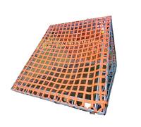 Rotura de Malla Cuadrada, For polipasto con Capacidad de Carga de 1T, 2T, 3T y 4T: Correa de Nailon Plana de 1,5 Pulgadas con Bucle de elevación de 1 m(3.0M/9.8Ft 15Cm Mesh Load 4Ton)