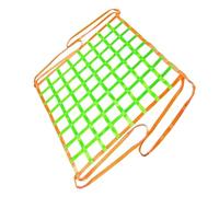 Rotura de Malla Cuadrada, Red de elevación de Eslinga de Nailon Plana, Red de Carga Colgante, Bolsa de elevación de Carga(4 X 4M/Mesh 15cm/Load 2.5t)