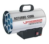 Roturbo 12000 Generador de Aire Calefacción Gas Propano 12kW Gris ROTHENBERGER