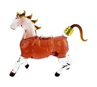 Rotweinkaraffe | 1000 ml Dekorativer Tierspender | Whiskyflasche im -Design | Für Männer, Freunde, Paare, Bourbon-Liebhaber, Heimbar, Silvester, Hochzeit