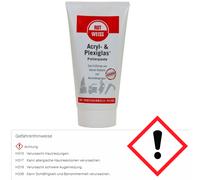 ROTWEISS Acrílico & Plexiglás Pulido Pasta Soluble en Agua 150ML Tubo 5350