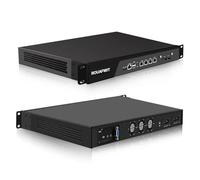 ROUAFWIT 1U Cabinet Firewall Appliance 10GB, Network Rackmount, Core i3 N305, 4 x 226-V 2.5GbE LAN, 2 x SFP+ 82599es 10Gbe, GPIO, SIM Slot, DDR5 8G RAM 128G SSD