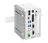 ROUAFWIT Industrial Mini PC Fanless Embedded Computer i5 8265U Dual LAN 2COM 16Pin GPIO 4USB3.2 4K Display Auto Power On DDR4 32G RAM 1TB SSD, 1 x PCIe x1 Slot