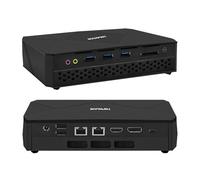 ROUAFWIT Mini PC de Oficina Ryzen 9 7940HS, DDR5 SODIMM x2, 2 NVMe, 2 RJ45 LAN, Pantalla Triple 4K, WiFi6, 8GB RAM 256GB SSD, Escritorio Compacto, Ultradelgado para Oficina, Juegos y Diseño