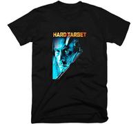 Roubeijia Hard Target 1993 - Camiseta para hombre, 100% algodón, E0936, Negro , L