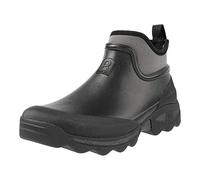 Rouchette Botas de goma para mujer, botas de lluvia antideslizantes cortas impermeables, Negro , 41 EU