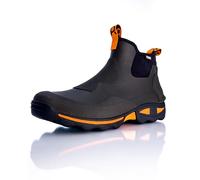 Rouchette Clean Wild - Botas de neopreno para hombre, media altura, impermeables, antideslizantes, marrón, 44 EU