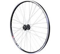 Roue 29" VTT Avant JANTE ALU Double PAROI MACH1 Combo Noire FREIN DISQUE MOYEU Shimano DEORE M475 Blocage Rapide