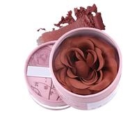- Rouge - Colorete de flores de rosa 3D | Sombra de ojos iluminadora pigmentada de 3,5 g con fragancia natural | Diseño de pétalos pequeños para cara, día de día, viajes, fotografía escénica, verano