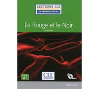 ROUGE ET LE NOIR,LE +CD (LECTURES FRANCAIS FACILE)