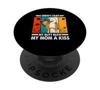 Rough Collie Dog I Didn’t Fart My Butt Blew My Mom A Kiss PopSockets PopGrip Adhesivo