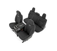 Rough Country F&R - Fundas de Asiento de Neopreno para Chevy Silverado 1500-91037 19-21