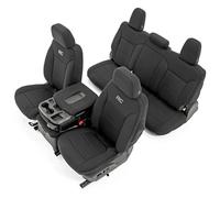 Rough Country F&R - Fundas de Asiento de Neopreno para Chevy Silverado 1500-91039 19-21
